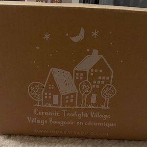 Ceramic Tealight Village